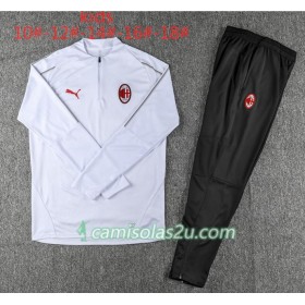 AC Milan Criança Sweat de Treino Conjunto Branco 2018/19